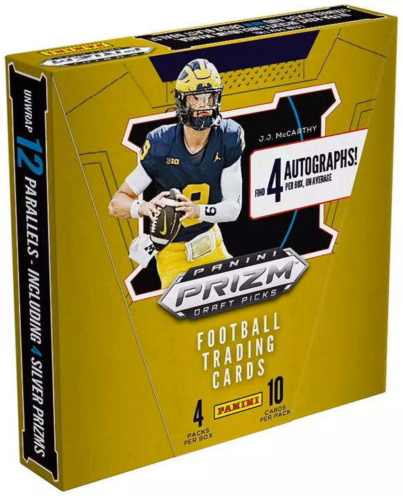 2024 Panini Prizm Collegiate Draft Football Hobby Box