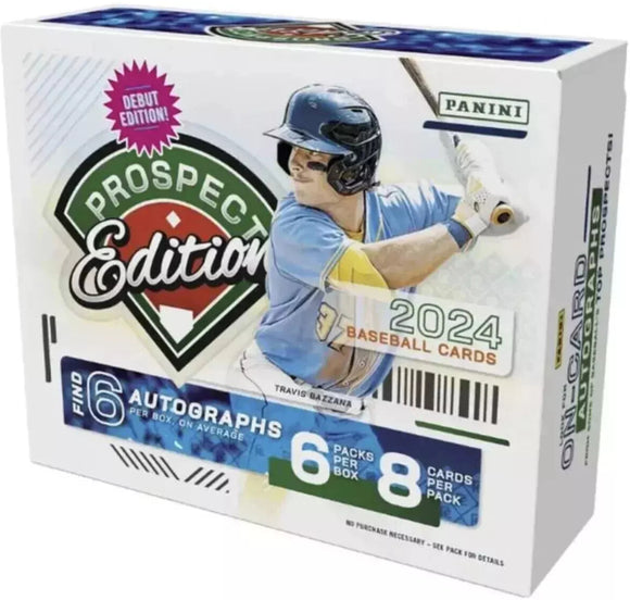 2024 Panini Prospect Edition Baseball Hobby Box