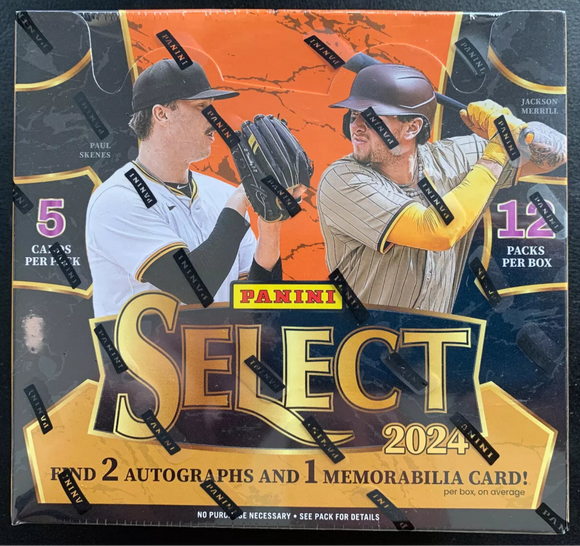2024 Panini Select Baseball Hobby Box