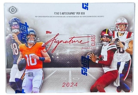 2024 Topps Signature Class Football Hobby Box **SALE