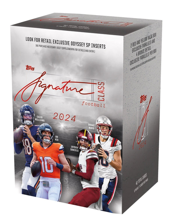 2024 Topps Signature Class Football Blaster Box **SALE