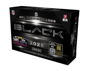 2025 Panini Black Football Hobby Box