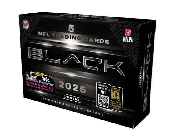 2025 Panini Black Football Hobby Box