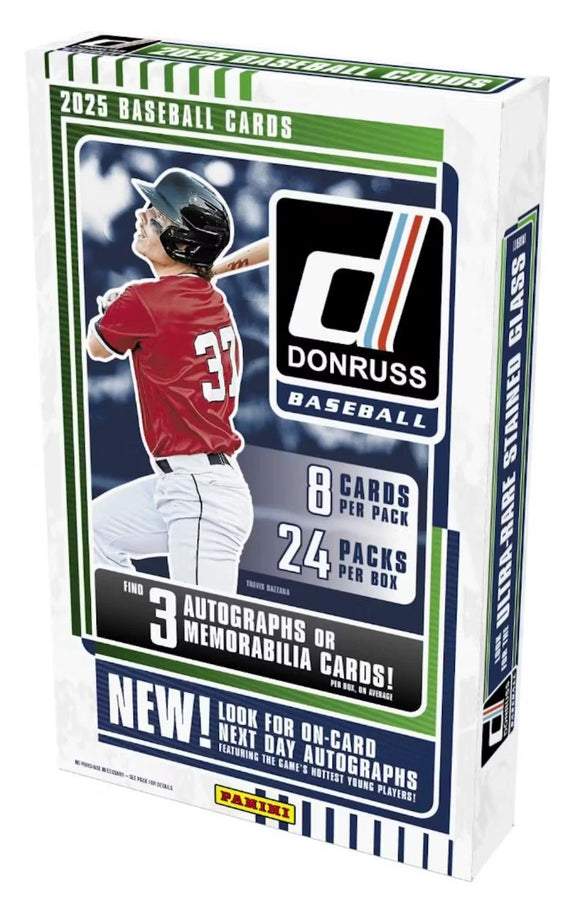 2025 Panini Donruss Baseball Hobby Box