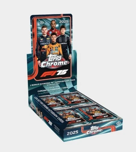 2025 Topps Chrome Formula 1 F1 Racing Hobby Box – Northwest