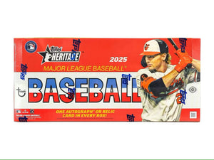 2025 Topps Heritage Baseball Hobby Box