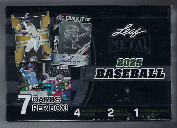 2025 Leaf Metal Baseball Hobby Box