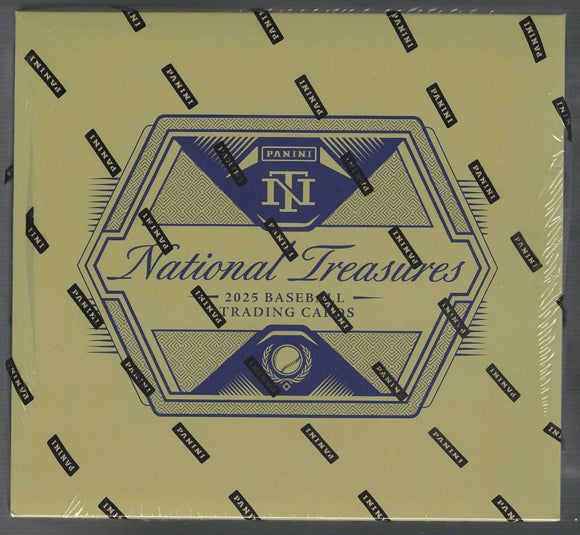 2025 Panini National Treasures Baseball Hobby Box **NEW