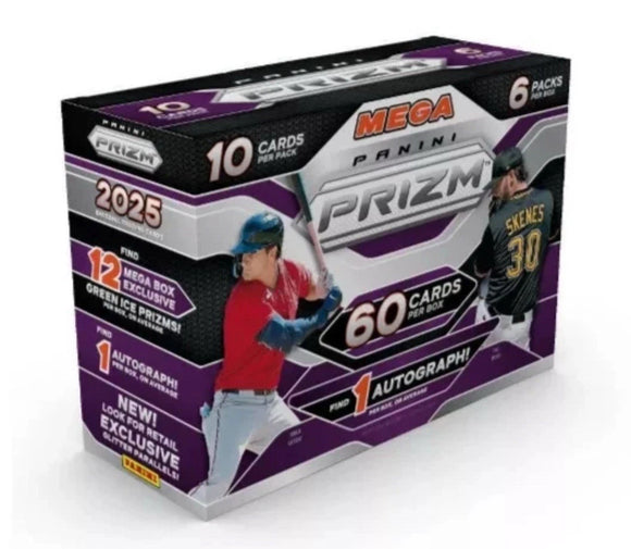 2025 Panini Prizm Baseball Mega Box