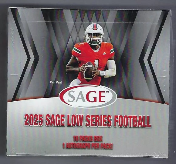 2025 Sage Football Low Series Hobby Box