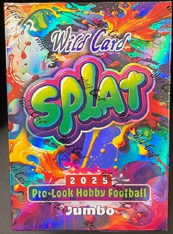 2025 Wild Card Splat Football Hobby Jumbo Box