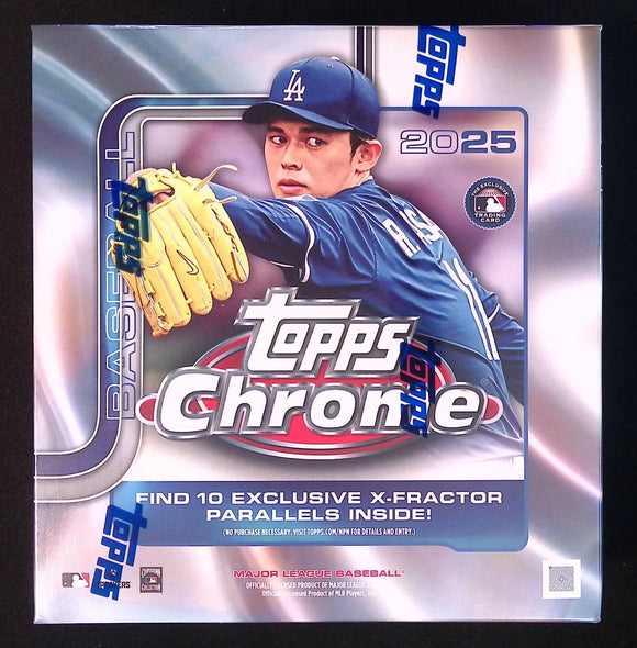 2025 Topps Chrome Baseball Mega Box