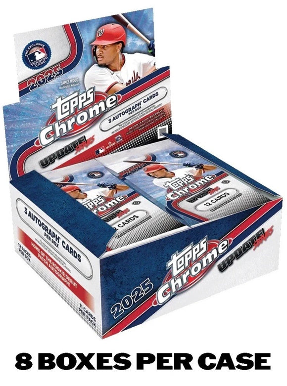 2025 Topps Chrome Update Series Baseball HTA Jumbo Box – Northwest