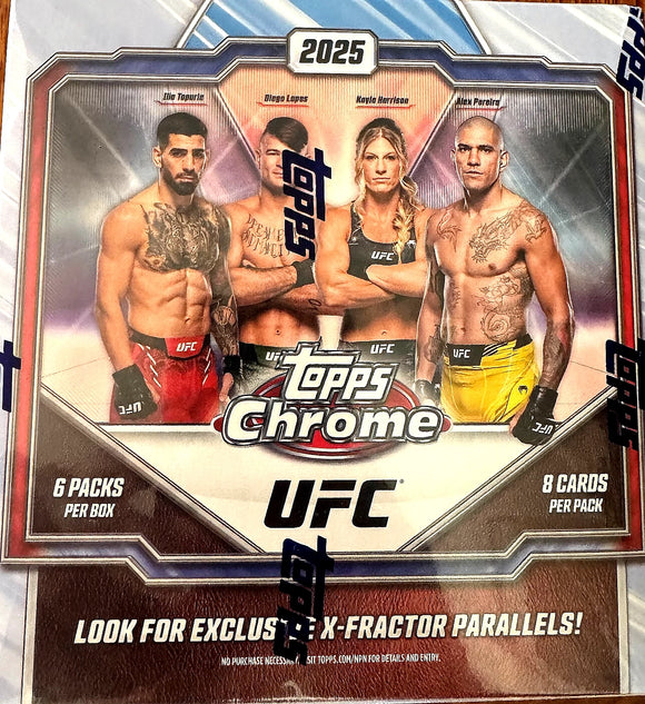2025 Topps UFC Chrome Mega Box