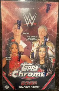 2025 Topps Chrome WWE Hobby Box