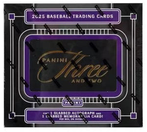 2025 Panini Three and Two Baseball Hobby Box