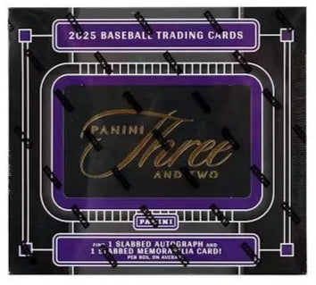 2025 Panini Three and Two Baseball Hobby Box