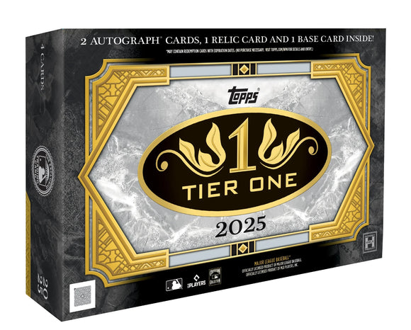 2025 Topps Tier One Baseball Hobby Box **PREORDER