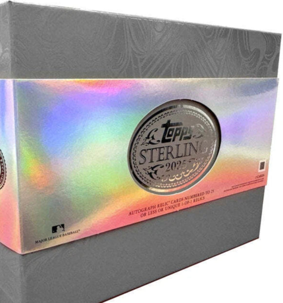 2025 Topps Sterling Baseball Hobby 4-Box Case