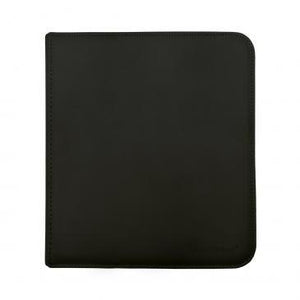 Ultra Pro 12 Pocket Vivid Zippered Binder: Black
