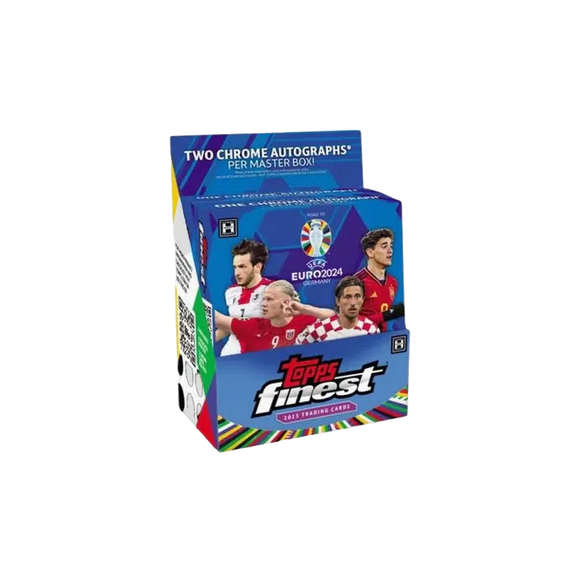 2024 Topps Finest Road to UEFA Euro Soccer Hobby Box