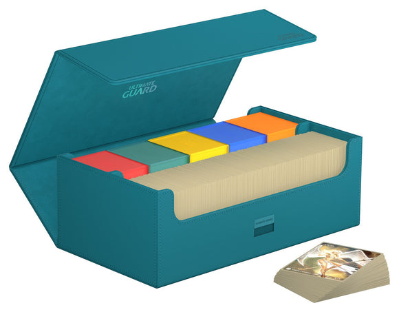Ultimate Guard Arkhive 800+ Xenoskin Storage Box (Monocolor Petrol)