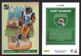 2022 Donruss Downtown! #9 Kurt Warner