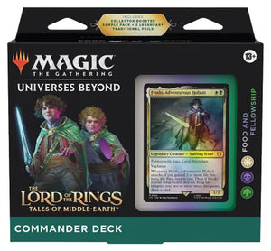 MTG Lord of the Rings Commander Deck Food & Fellowship