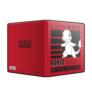 Ultra Pro: Pokemon Kanto Charmander 4 Pocket Binder