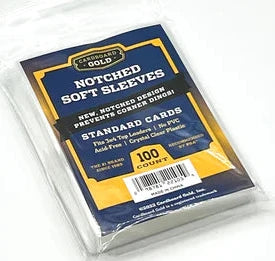 Cardboard Gold Standard Notched Soft Sleeves Pack