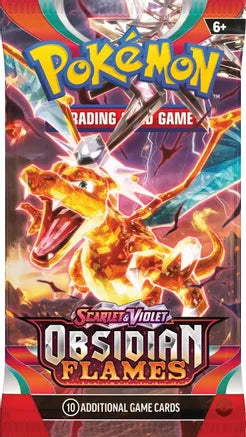 Pokemon Scarlet & Violet: Obsidian Flames Booster Pack Northwest Sportscards Pokemon Scarlet & Violet: Obsidian Flames Booster Pack Northwest Sportscards