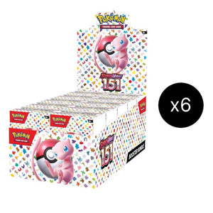 Pokemon Scarlet & Violet 151 Booster Bundle Sealed Master Case