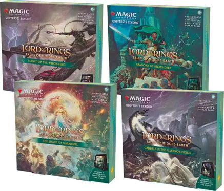 MTG Lord of the Rings Scene Boxes Set of 4