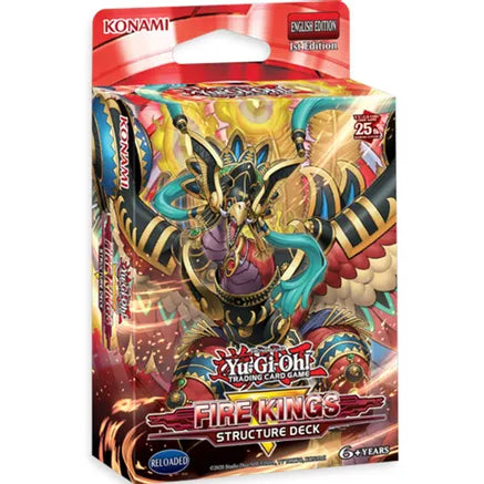 Yugioh Fire Kings Structure Deck 1st Edition