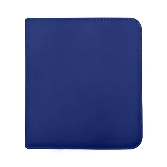 Ultra Pro 12 Pocket Vivid Zippered Binder: Blue