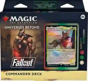MTG Universes Beyond: Fallout: Scrappy Survivors Commander Deck Northwest Sportscards MTG Universes Beyond: Fallout: Scrappy Survivors Commander Deck Northwest Sportscards