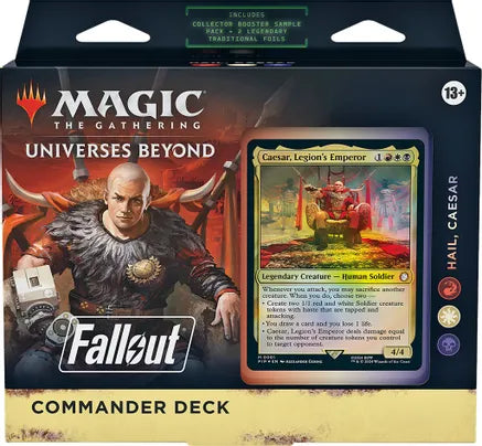 MTG Universes Beyond: Fallout: Hail Caesar Commander Deck
