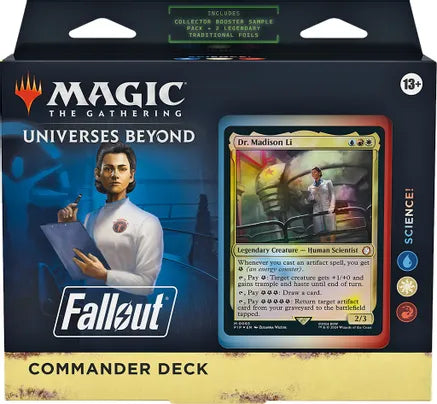 MTG Universes Beyond: Fallout: Science! Commander Deck