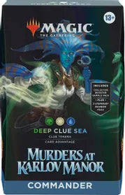 MTG Murders at Karlov Manor Commander Deck Deep Clue Sea