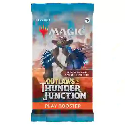 MTG Outlaws of Thunder Junction Play Booster Pack MTG Outlaws of Thunder Junction Play Booster Pack