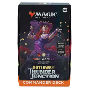 MTG Outlaws of Thunder Junction Most Wanted Commander Deck