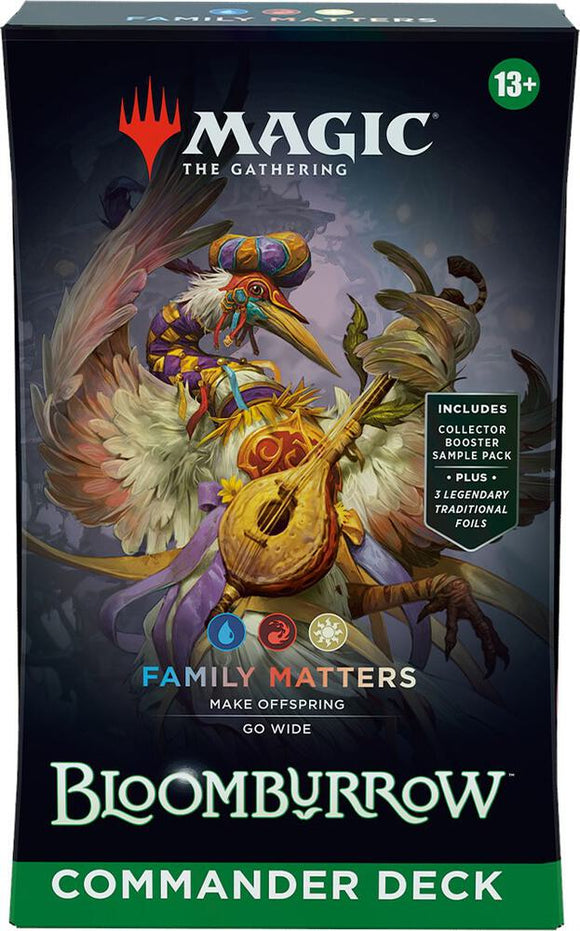 MTG Bloomburrow: Family Matters Commander Deck MTG Bloomburrow: Family Matters Commander Deck