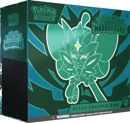 Pokemon Scarlet & Violet Twilight Masquerade Elite Trainer Box ETB