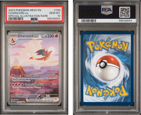 Charizard ex #199 151 S.I.R. PSA 10 (98638654)