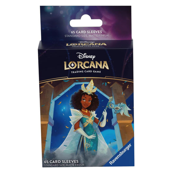 Disney Lorcana Shimmering Skies Matt Card Sleeves 65ct - Tiana