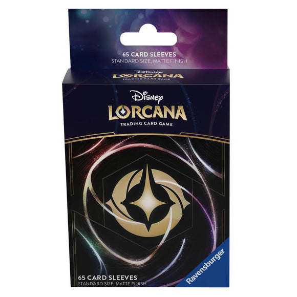 Disney Lorcana Branded Matt Card Sleeves 65ct