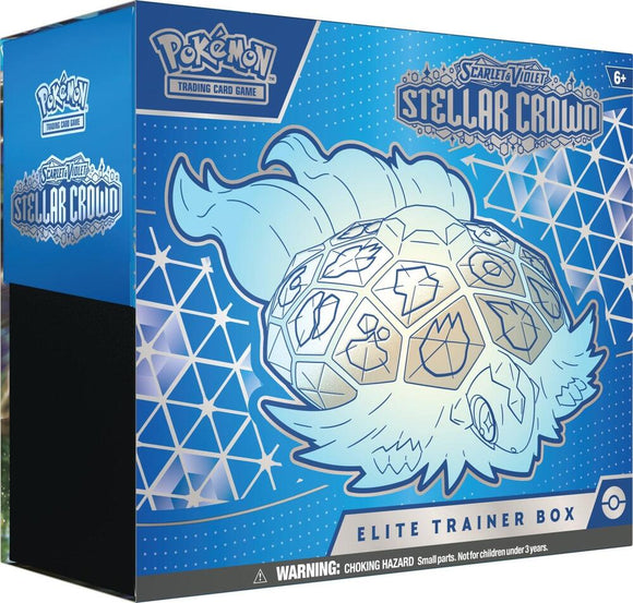 Pokémon Scarlet & Violet Stellar Crown Elite Trainer Box ETB