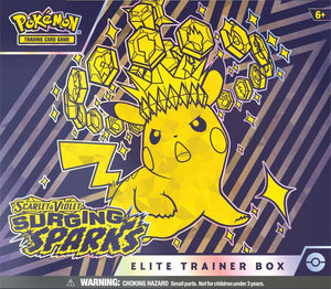 Pokmon Scarlet & Violet Surging Sparks Elite Trainer Box ETB Northwest Sportscards Pokmon Scarlet & Violet Surging Sparks Elite Trainer Box ETB Northwest Sportscards