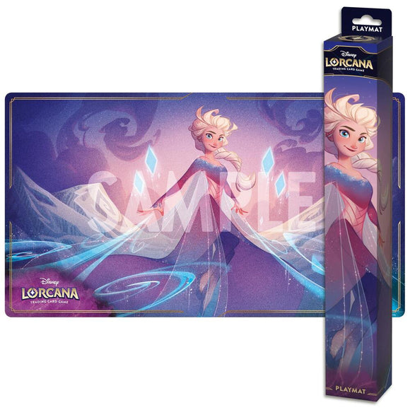 Disney Lorcana Azurite Sea Playmat: Elsa