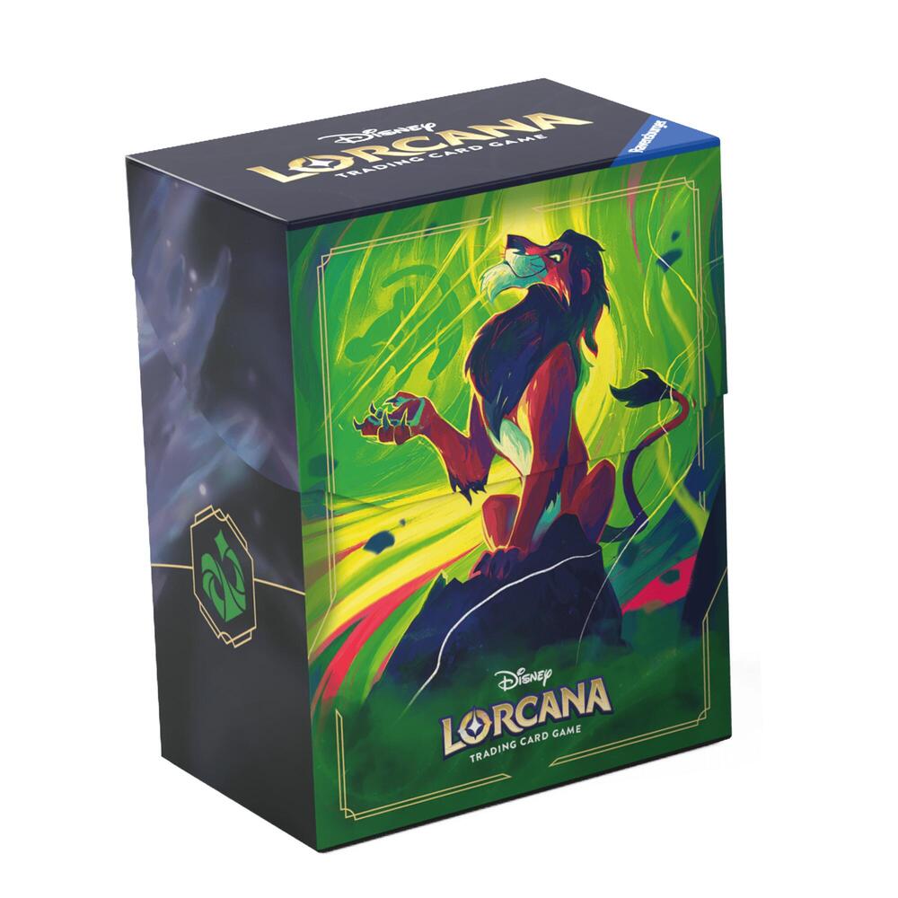 Disney Lorcana Azurite Sea Deck Box: Scar – Northwest Sportscards